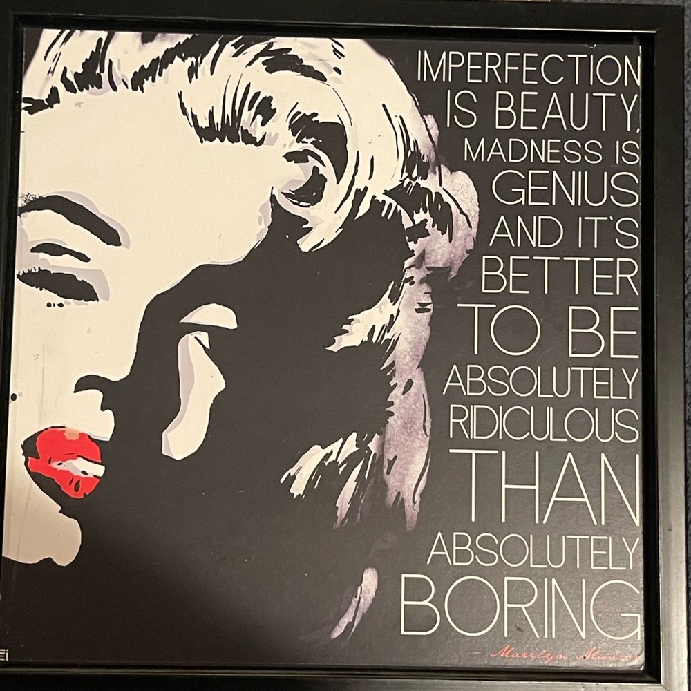 Marilyn Monroe wall hanging